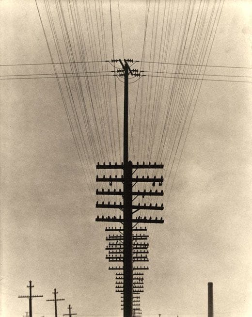 Artwork Title: Telegraph Wires, Mexico