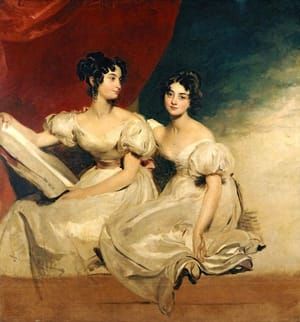 Artwork Title: A Double Portrait of the Fullerton Sisters