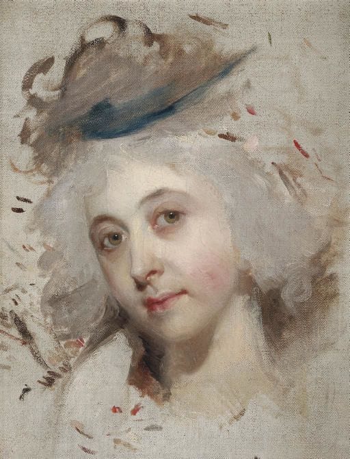 Artwork Title: Portrait head of a lady