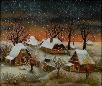 Artwork Title: Winter Night