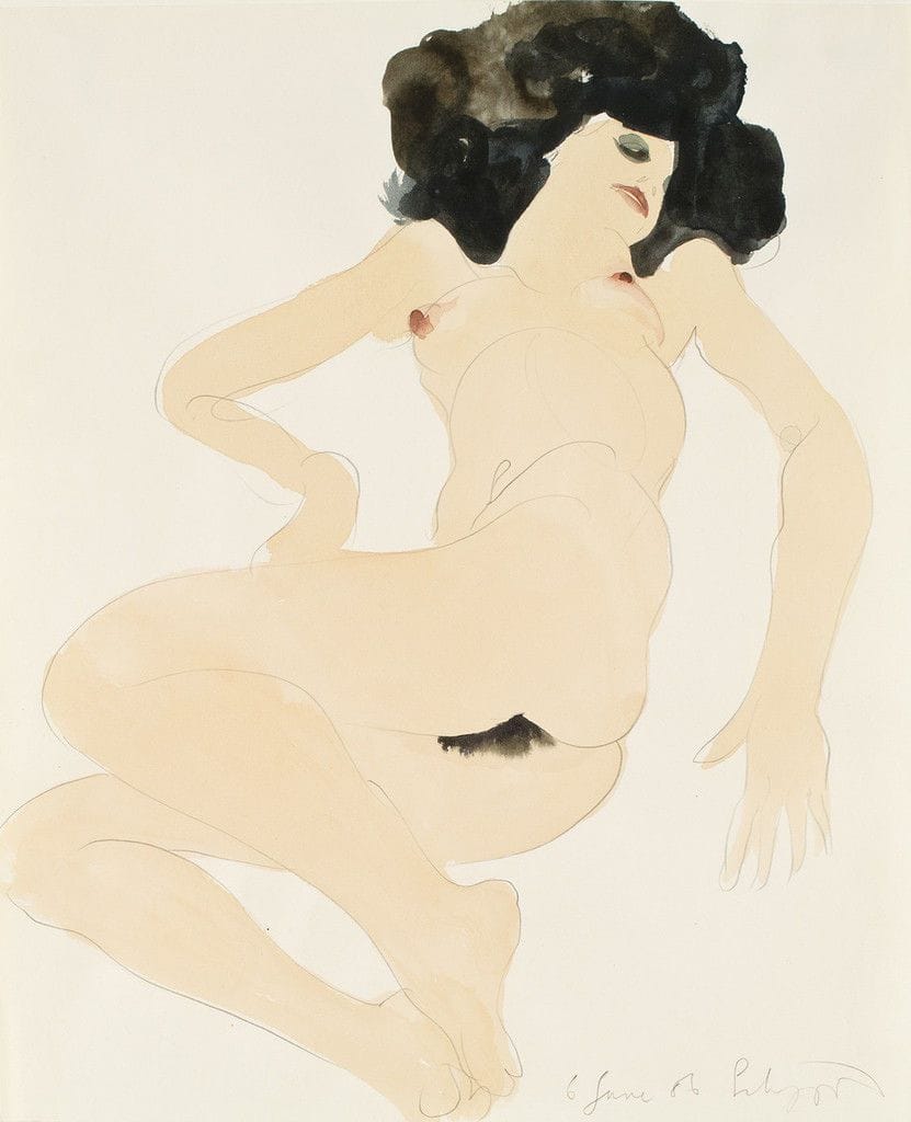 Artwork Title: Nude Study: 19 June ’86 #1