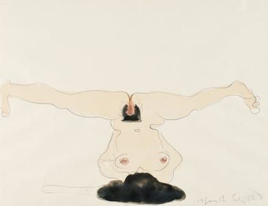 Artwork Title: Nude Study: 19 June ’86” #3