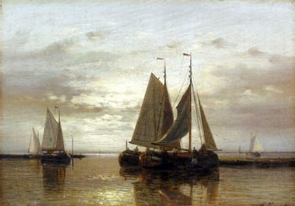 Artwork Title: Fishing In A Calm