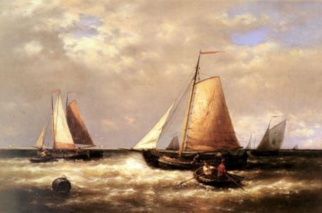 Artwork Title: Return Of The Fishing Fleet