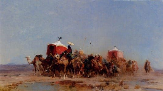 Artwork Title: Caravan in the Desert