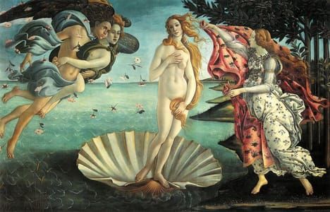 Artwork Title: Birth of Venus