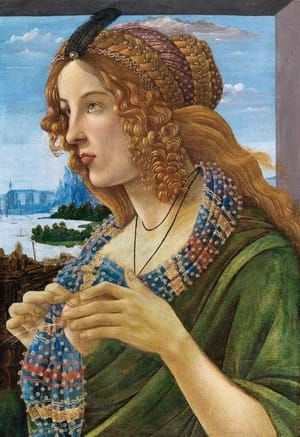 Artwork Title: Allegorical Portrait of a Lady (Simonetta Vespucci ?)
