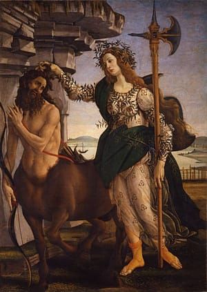 Artwork Title: Pallas and the Centaur