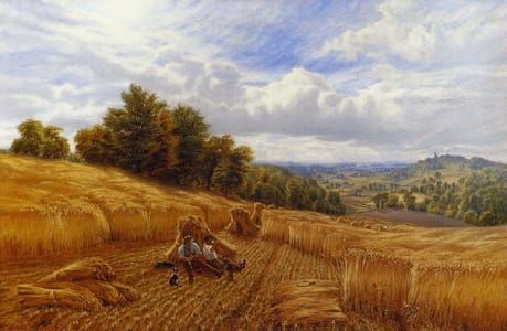 Artwork Title: Resting From The Harvest