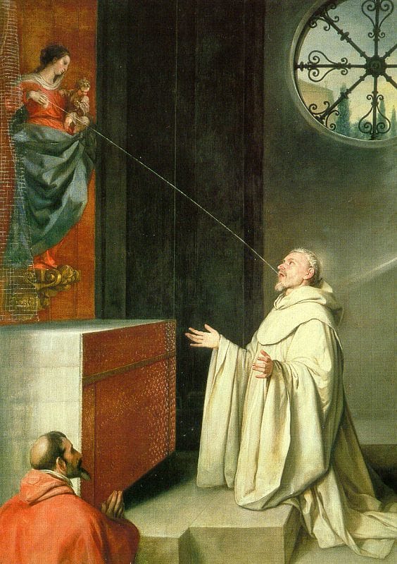 Artwork Title: The Vision of St. Bernard