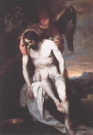 Artwork Title: The Dead Christ Supported By An Angel