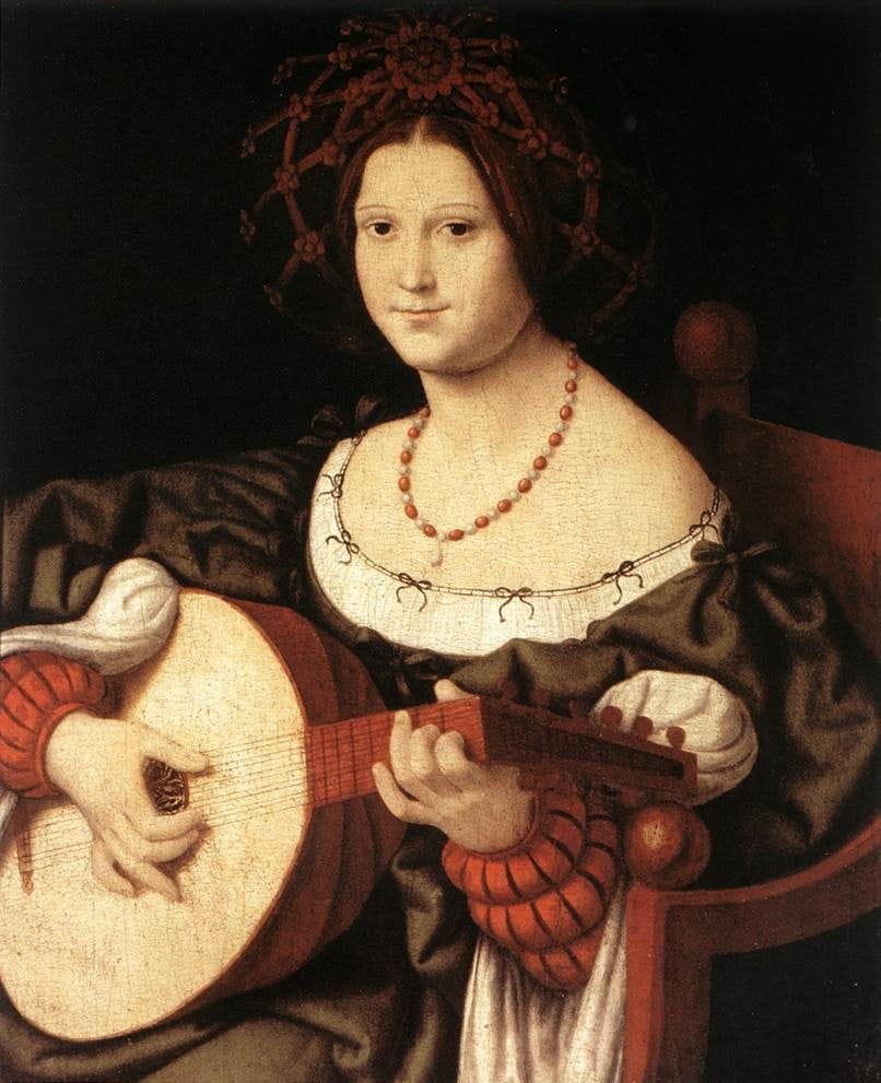 Artwork Title: The Lute Player