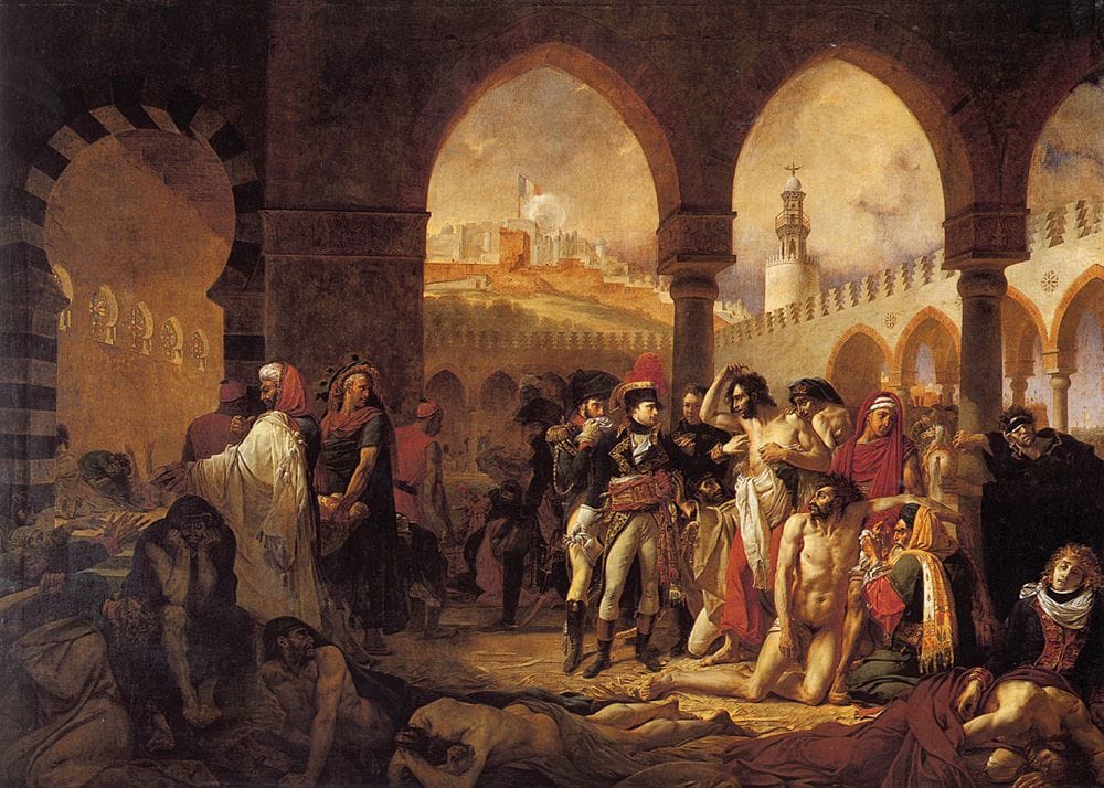Artwork Title: Bonaparte Visiting the Pesthouse in Jaffa