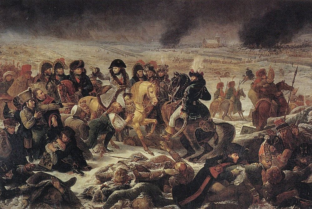Artwork Title: Napoleon on the Battlefield of Eylau