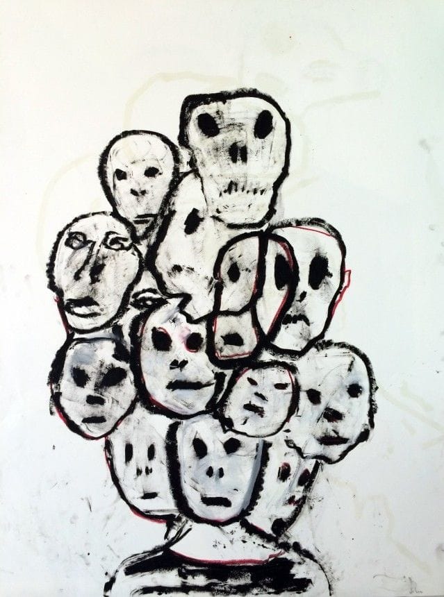 Artwork Title: Head Cluster