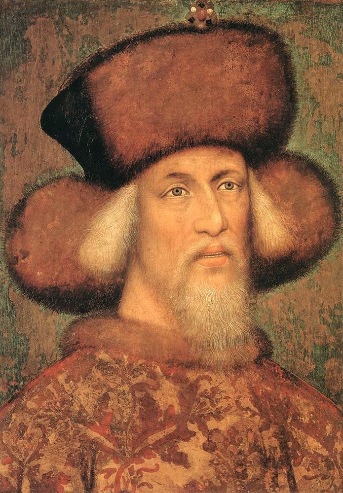 Artwork Title: Portrait of Emperor  Sigismund of Luxembourg