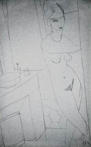 Artwork Title: Self Portait Nude