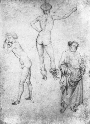 Artwork Title: Nude Men and St. Peter