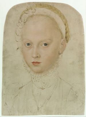 Artwork Title: Portrait of Princess Elisabeth of Saxony