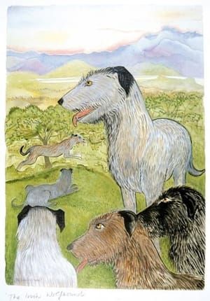 Artwork Title: The Irish Wolfhound