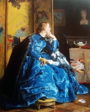 Artwork Title: The Duchess (The Blue Dress)