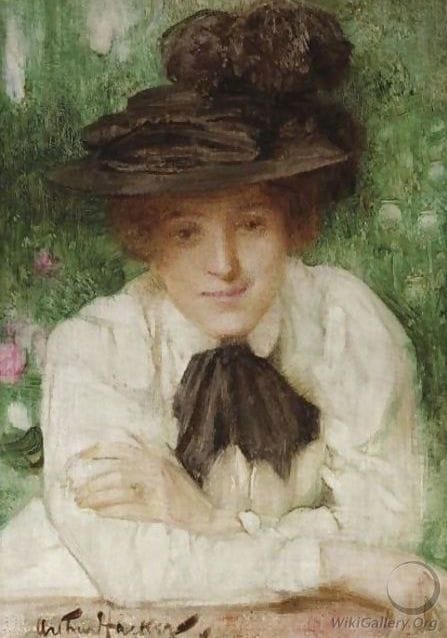 Artwork Title: Portrait of an Edwardian Lady