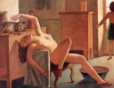 Artwork Title: Nude with a Cat