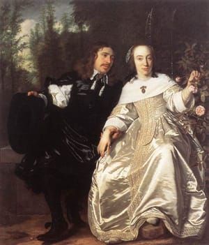 Artwork Title: Abraham Del Court And Maria De Keersegieter