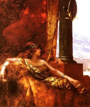 Artwork Title: L'Imperatrice Theodora Au Colisee