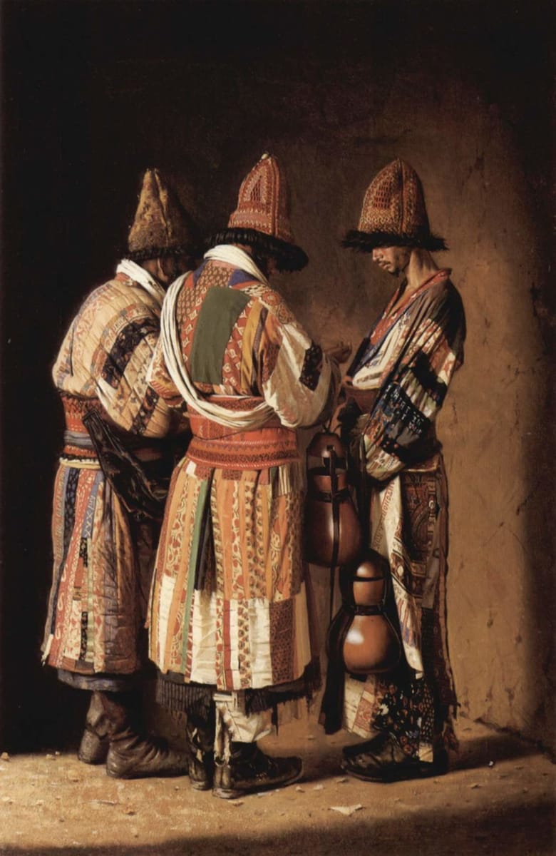 Artwork Title: Dervishes in Holiday Costumes
