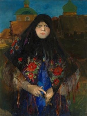 Artwork Title: Portrait of a Prosperous Peasant Woman
