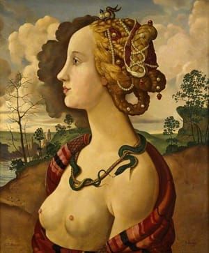 Artwork Title: A Copy of the so-called Portrait of Simonetta Vespucci