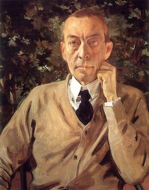 Artwork Title: Portrait of Serge Rachmaninov