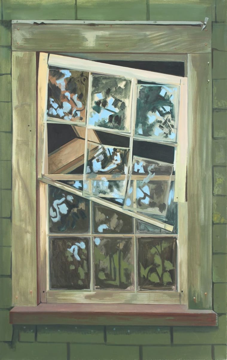 Artwork Title: Falling Window Sash