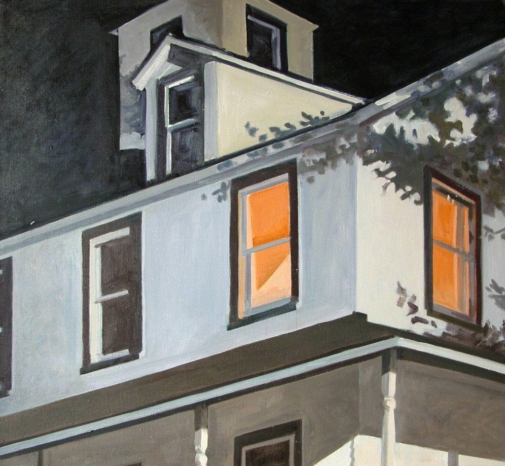 Artwork Title: Salamovka at Night (Judy’s Window Lit)