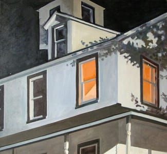 Artwork Title: Salamovka at Night (Judy’s Window Lit)