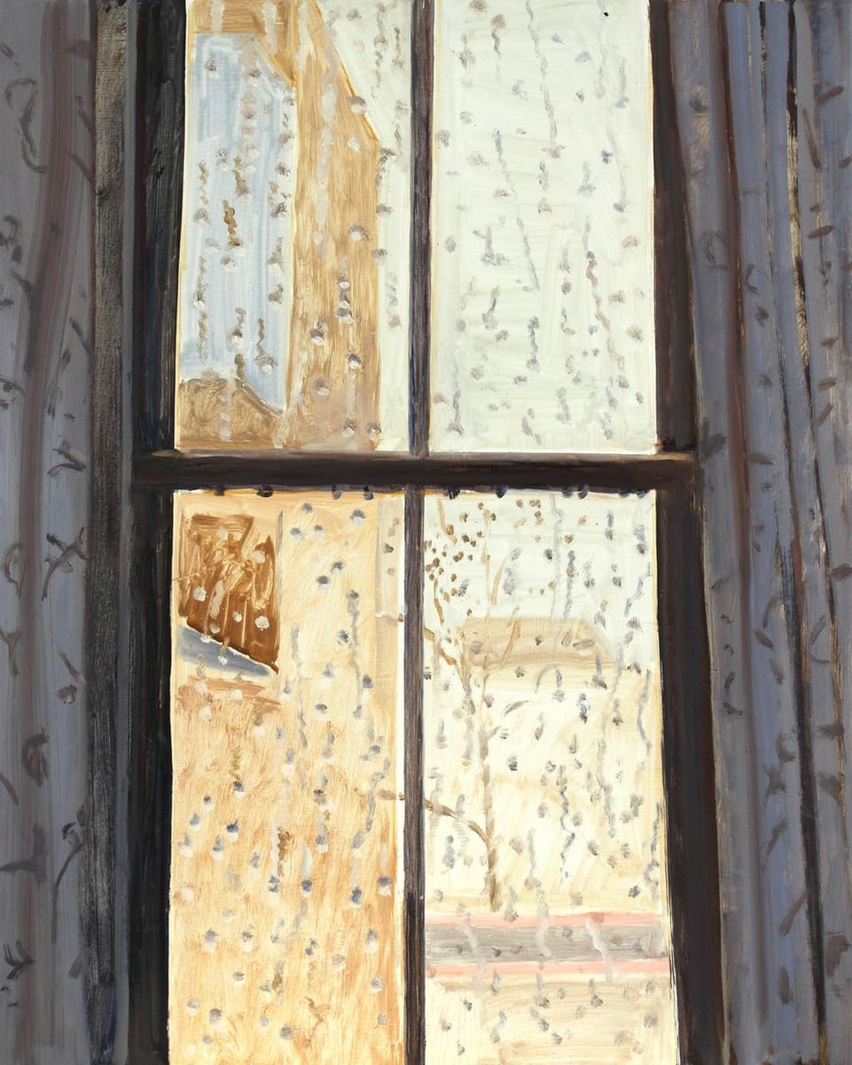Artwork Title: Rainy Window, NYC