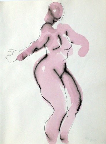 Artwork Title: Early Work Life Drawing #6