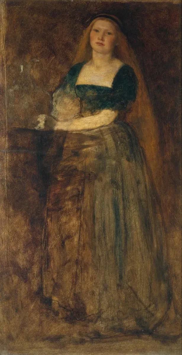 Joanna Mary Boyce, Gretchen (unfinished), 1861, Tate Britain, London UK.