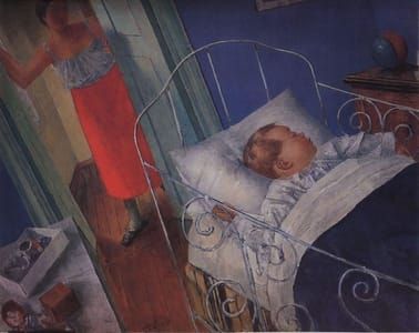 Artwork Title: In the Child's Room