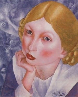 Artwork Title: Portrait of Ria (Portrait A.A.Holopovoy)