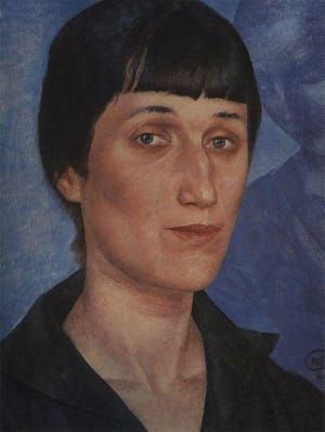 Artwork Title: Portrait of Anna Akhmatova