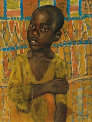 Artwork Title: Portrait of an African Boy