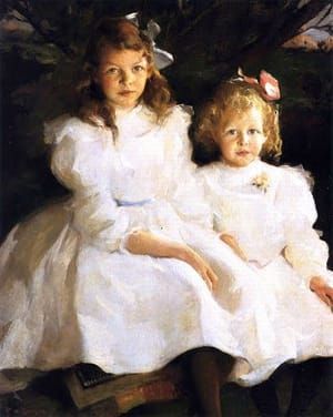 Artwork Title: Two Little Girls
