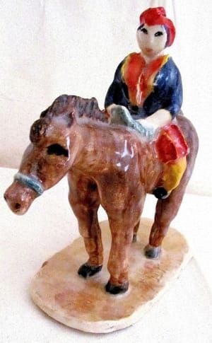 Artwork Title: Mongolian Horse Woman