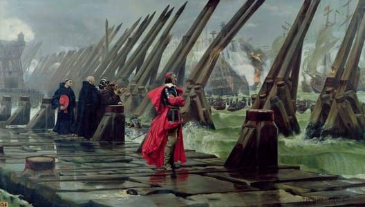 Artwork Title: Siege of La Rochelle