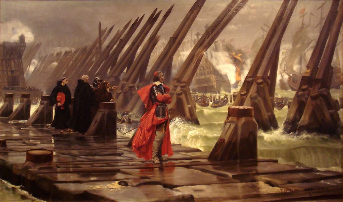 Artwork Title: Siege of La Rochelle