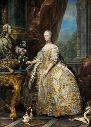 Artwork Title: Marie Leczinska Queen of France