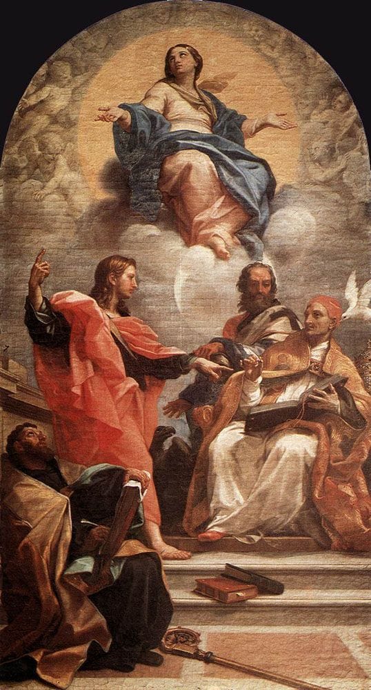 Artwork Title: Assumption And The Doctors Of The Church