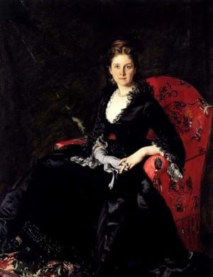 Artwork Title: Portrait Of Mme N M Polovtsova